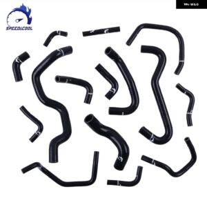 1994-2000 トヨタ MR2 MK2 REV3-5 2.0 ノンターボ 3SGE エンジン シリコン 補助冷却水ブリーザーホースキット - black