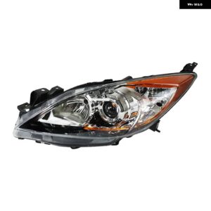 カーアクセサリー ヘッドライト マツダ 3 BL 2006 2007 2008 2010 フロント バンパー ヘッドランプ ドライビングライト シグナルランプ ハウジング バルブ - Left