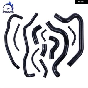 1984-1989 トヨタ MR2 MK1 AW11 シャーシ 4A-GE MT シリコン ラジエーター ホース - black