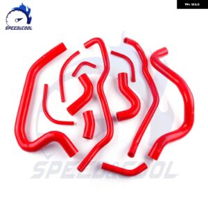 1984-1989 トヨタ MR2 MK1 AW11 シャーシ 4A-GE MT シリコン ラジエーター ホース - Red