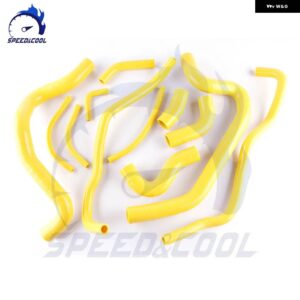 1984-1989 トヨタ MR2 MK1 AW11 シャーシ 4A-GE MT シリコン ラジエーター ホース - Yellow