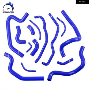 1984-1989 トヨタ MR2 MK1 AW11 4A-GE 4A-GZE エンジン シリコン ラジエーター クーラント ホース キット - Blue
