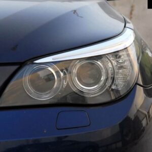 BMW 5シリーズ E60 E61 LCI 528I 530I 545I 550I M5 BLUETOOTHアプリ DTM M4 スタイル マルチカラーRGB LEDエンジェルアイキット ハローリング - for Xenon Headlight