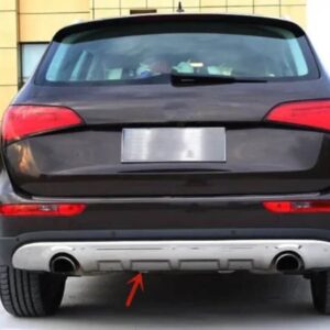 ステンレス 前後 バンパー ガードプレート 傷防止カーアクセサリー アウディ Q5 2009-2017 - 2013-20175