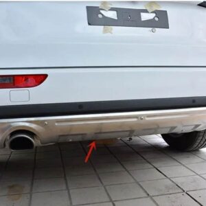 ステンレス 前後 バンパー ガードプレート 傷防止カーアクセサリー アウディ Q5 2009-2017 - 2013-20177