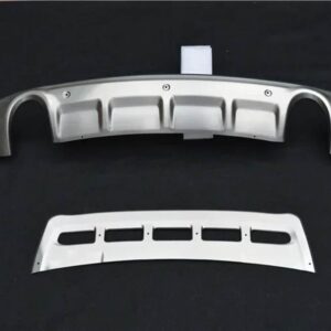 ステンレス 前後 バンパー ガードプレート 傷防止カーアクセサリー アウディ Q5 2009-2017 - 2013-20178