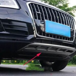 ステンレス 前後 バンパー ガードプレート 傷防止カーアクセサリー アウディ Q5 2009-2017 - 2013 2017