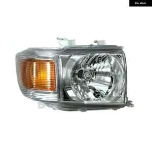 フロント バンパー ヘッドライト トヨタ ランドクルーザー LC70 LC71 LC76 LC79 2007-2023 ヘッドランプ シグナルランプ ドライビングライト ハウジング - White-Right