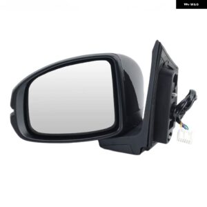 7ピンサイドミラー アセンブリ ホンダ シティGM 2015-20 ブラックパワー 折りたたみ 式バックミラー カーアクセサリー - 1PC Left