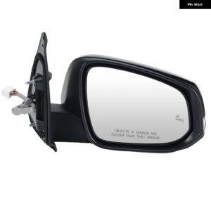 8ピンサイドミラー アセンブリ トヨタ タコマ 2016-19-2023 ブラック ブラインド スポットドアウィングミラー 付き カーアクセサリー - 1PC Right