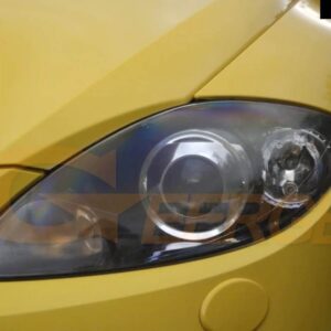 SEAT レオン アルテア トレド RF リモート BLUETOOTH アプリ マルチカラー クリスタル DTM M4 スタイル RGB LED エンジェルアイキット ハローリング - For Xenon headlights