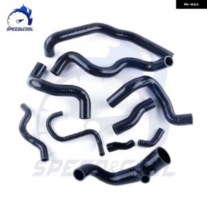 2007-2014 ミニ クーパー S R55 R56 R57 ターボ 1.6T N14 シリコン インテーク ラジエーター ホース - black