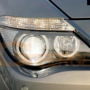 BMW E63 E64 630CI 630I 645CI 650I M6 BLUETOOTH APP マルチカラークリスタル DTM M4 スタイル RGB LED エンジェルアイキット ハローリング - For pre LCI HD