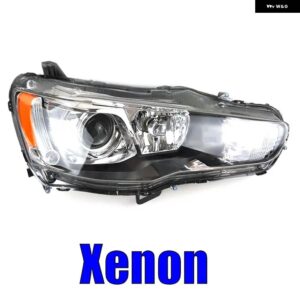 カーアクセサリー 三菱 ランサーエボリューション 10 フォルティス GT CX CY CZ 2007-2019 LHD HID キセノン ヘッドライト シグナルランプ バラスト なし - Xenon Right