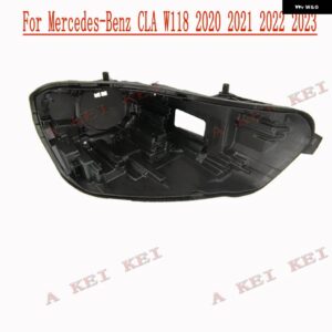 メルセデス ベンツ CLA W118 2020-23 車用ライトリアベース フロント ヘッドライト バック ハウジング ヘッドランプ ベースを交換 - 1pcs for right light