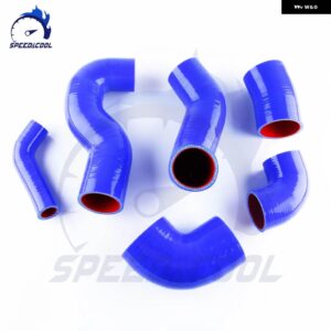 1993-2000 フィアット クーペ 2.0 20V GT ターボカー シリコンターボブーストホースキット - Blue