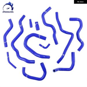 12個 2016-2023年式 フォード フィエスタ MK7 ST180 車用補助ブリーザー シリコン製クーラントホースキット - Blue