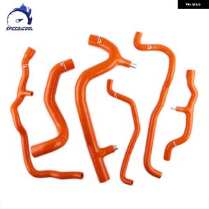 1999-2006 ルノー クリオ PHASE 2 172 182 RS 2.0 F4R エンジン カー シリコン ラジエーター クーラントホースキット - Orange