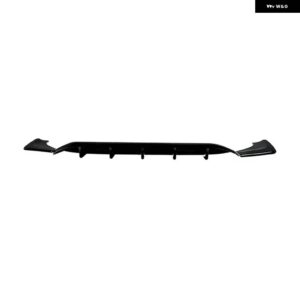 リアダック リップスプリッター ディフューザー ガード カナード トリム アルファロメオ トナーレ2023+車リア バンパー テールロア バンパー リップボディ - Glossy Black