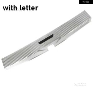 VW フォルクスワーゲン マルチバン T5 T6 2019 - 2022 2023 カーアクセサリー リアドア バンパー プロテクター シルプレート/ トランク トレッドプレート - B 1pcs