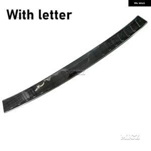 VW フォルクスワーゲン マルチバン T5 T6 2019 - 2022 2023 カーアクセサリー リアドア バンパー プロテクター シルプレート/ トランク トレッドプレート - D 1PCS