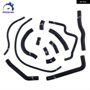 1998-2001 ホンダ VFR800 FI VFR 800 FI 1999 2000 シリコン ラジエーター クーラントホース チューブ パイプ キット - Matt Black