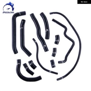 1998-2001 ホンダ VFR800 FI VFR 800 FI 1999 2000 シリコン ラジエーター クーラントホース チューブ パイプ キット - black