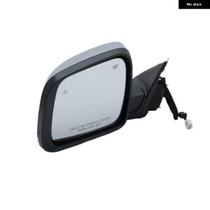 15ワイヤーバックミラー アセンブリ ジープ グランド チェロキー WK 2011-2022 ブラインド スポット インジケーター 付きサイドミラー カーアクセサリー - 1PC Left