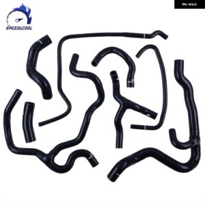 2012-2018 ボクスホール アストラ MK6 J 2.0 VXR 車用シリコン ラジエーター クーラントホースキット - black