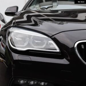 BMW 6シリーズ M6 F06 F12 F13 2016-19 車用 ヘッドライト カバー ヘッドランプ ランプシェード ランプレンズ シェル - Right Side