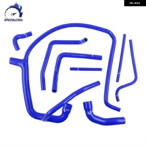 1994-1998 ランドローバー ディフェンダー 90 110 130 C 300TDI RHD レーシング シリコン フルクーラントホースキット - Blue