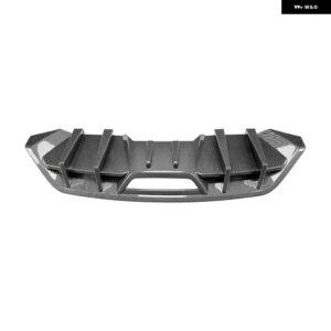 フォード マスタング MK6.5 2018-2023 リアリップ リア バンパー リップ ディフューザー スポイラー カスタム カー スタイリング アクセサリー - Carbon Look