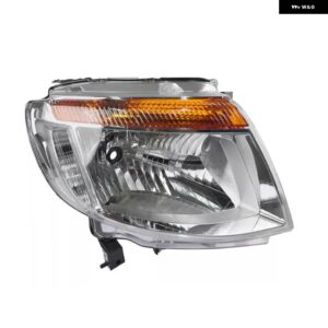 カーアクセサリー ヘッドライト フォード レンジャー T6 2012-15 フロント バンパー ヘッドライト ドライビングライト ヘッドランプ ハウジング バルブ 無 - Only Right