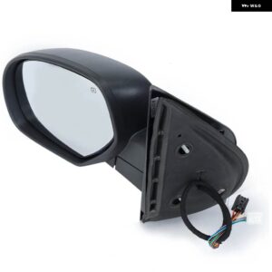 ドアウィングミラー アセンブリ シボレー アバランチ シルバラード サバーバン タホ GMC シエラ ユーコン 2007-2013 ヒーター付きカーアクセサリー - 1PC Left Black