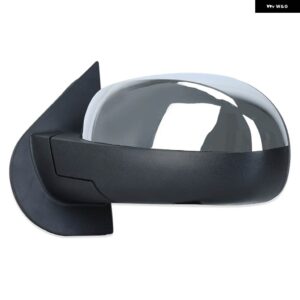 ドアウィングミラー アセンブリ シボレー アバランチ シルバラード サバーバン タホ GMC シエラ ユーコン 2007-2013 ヒーター付きカーアクセサリー - 1pc left chrome