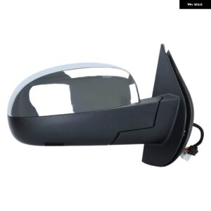 ドアウィングミラー アセンブリ シボレー アバランチ シルバラード サバーバン タホ GMC シエラ ユーコン 2007-2013 ヒーター付きカーアクセサリー - 1pc right chrome