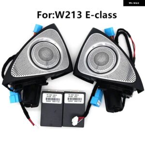 64色3Dロータリーツイーター スピーカー メルセデス ベンツ W213 E53 E クラス 2016-2023 RGB LED アンビエントライト カー4Dホーン レトロフィット - W213 3D Speaker