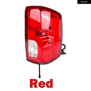 シボレー シルバラード 1500 2016-2018 テールライト リアライト ストップブレーキ パーキング ランプ ウィンカーライト フォグランプ カーアクセサリー - Red Right