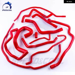 2005-2011 フォード フォーカス デュラテック MZR 1.8L 2.0L DOHC 車用シリコン ラジエーター クーラント チューブ パイプ ホースキット - Red