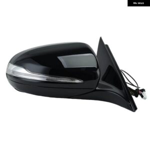 サイドミラー アセンブリ メルセデス ベンツ W213 E クラス E300 2016-2020 ヒーター付き ブラインド スポットライト ドアサイドミラー カーアクセサリー - 1PC Right