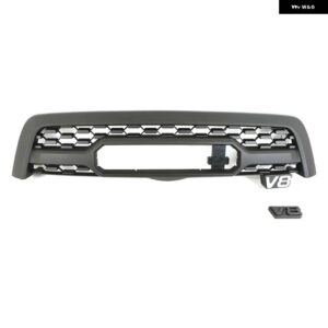 トヨタ セコイア 2005-2007 自動車補修アクセサリー カー グリル ABS フロント バンパー グリル レーシング グリル フードメッシュカバー - Without Light