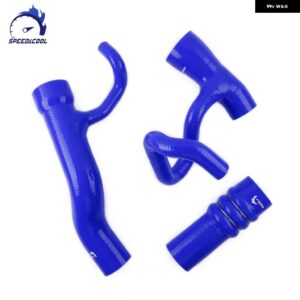 1991-1997 アウディ S4 S6 C4 2.2L AAN R5 20VT NON UK シリコン ターボブースト インタークーラーホース 1992-96 - Blue