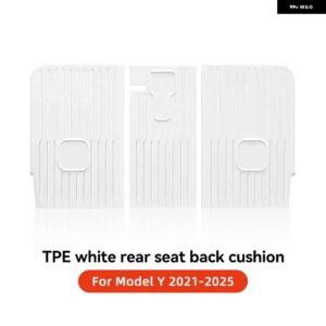 YZ TPE ホワイトフット パッド テスラ モデルY ジュニパー 2025 フロアライナー 完全囲まれたフロアマット 防水 滑り止めカーペット - Lumbar cushion