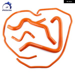 フォード フォーカス MK2 ST ST225 車用シリコン ラジエーター クーラント チューブ パイプ ホースキット - Orange