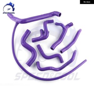 1992-1997 フォルクスワーゲン VW ゴルフ GTI MK3 2.0 8V 2E 115PS シリコン ラジエーター クーラントホース チューブ パイプ キット - Purple