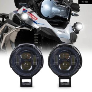 BMW F800GS ADVENTURE 2008-2018 F650GS F700GS E24 Eマーク認定 110W オートバイ 用LEDプロジェクター ヘッドライト アセンブリ - Spotlight