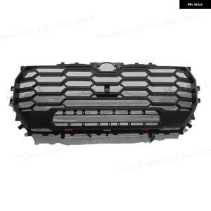 フロント グリル ライトバー 付き TRD スタイル トヨタ タンドラ 2022-2023 レーシング グリル カスタム - Without Led