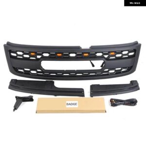 フロント バンパー グリル カスタム アクセサリー 装飾 レーシング グリル 日産 パトロールY61 2005-2020 - With Light