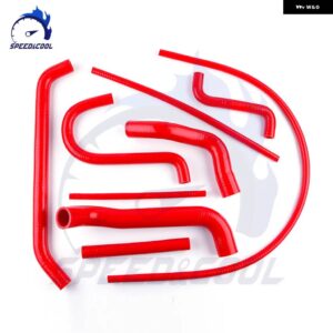 1998-2002 フォード ファルコン AU1 AU2 4.0L 6気筒 シリコン ラジエーター クーラント パイプ チューブ ホースキット - Red