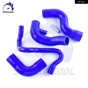 1994-2005 アウディ A4 VOLKSWAGEN VW PASSAT B5 B5.5 1.8T シリコン製エアターボブーストインタークーラーホース チューブ パイプ キット - Blue
